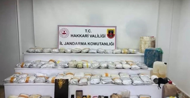 Hakkari'de Uyuşturucu Operasyonu: 626 Kilo Ele Geçirildi