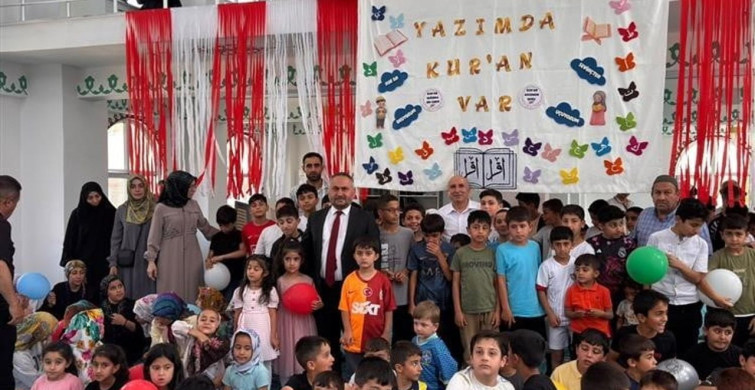 Hakkari'de yaz kur'an kursları dualarla başladı