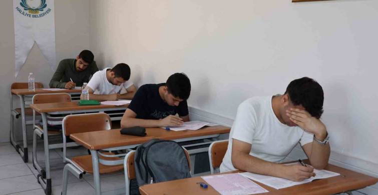 Haliliye'de Gençler YKS'ye Hazırlanıyor