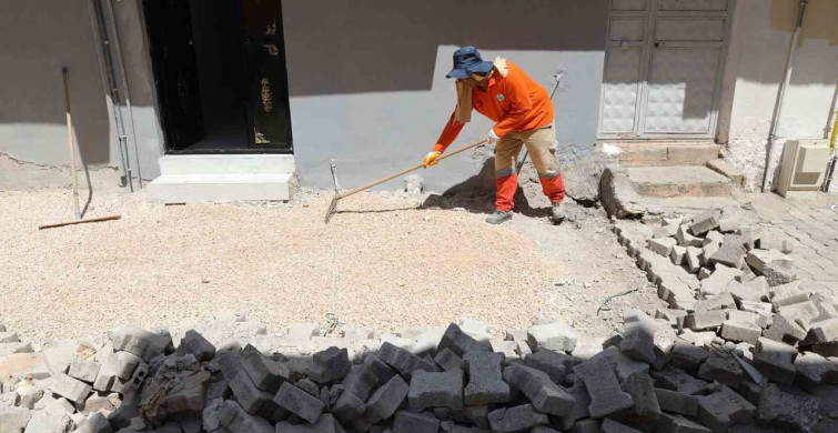 Haliliye'de üst yapı çalışmaları sürüyor