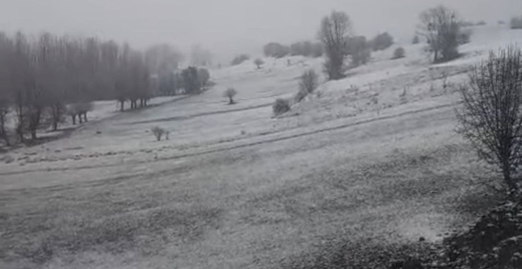 Halkapınar'da Nisan Ayında Yaşanan Kar Süprizi