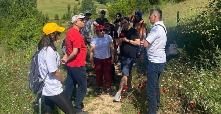 Harmankaya kanyonunda doğa ve sanat buluşması