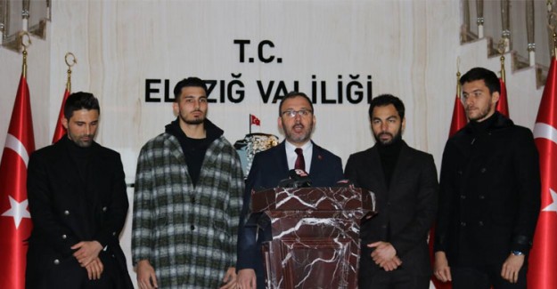 Hasan Ali Kaldırım Ve Selçuk İnan Elazığ'da Açıklamalarda Bulundu