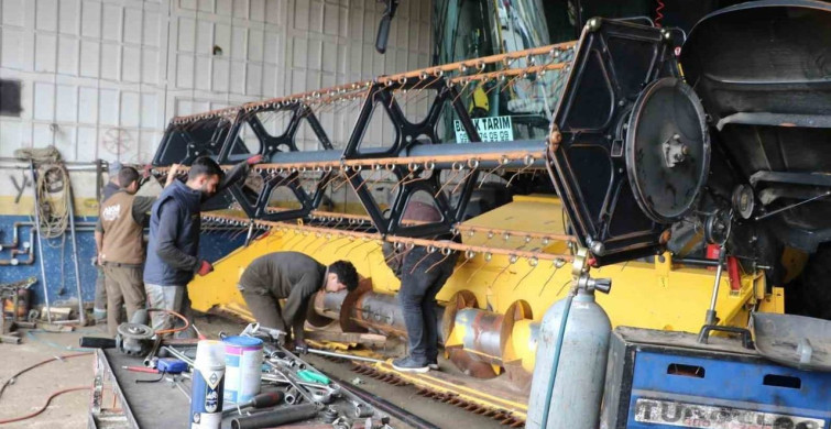 Hasat Mevsimi İçin Biçerdöver Bakımları Başladı