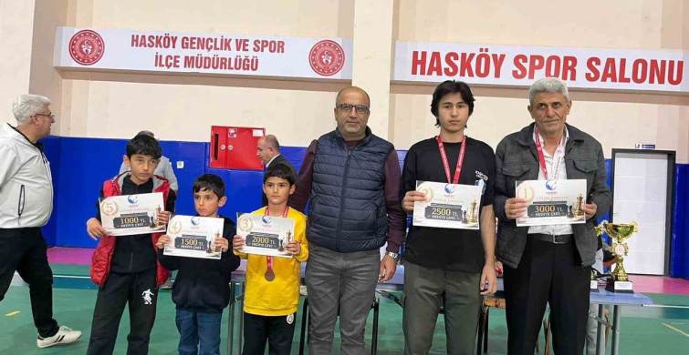 Hasköy'de Satranç Turnuvası Sonuçlandı