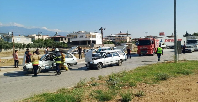 Hassa'da Trafik Kazası: 1 Kişi Yaralandı