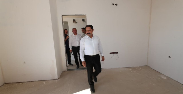 Hatay Belen'de Kırsal Deprem Konutları İnşaatı Devam Ediyor