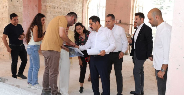 Hatay Valisi Mustafa Masatlı'dan Restorasyon İncelemesi