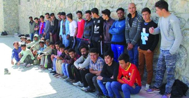 Hatay'da 34 Düzensiz Göçmen Ele Geçirildi