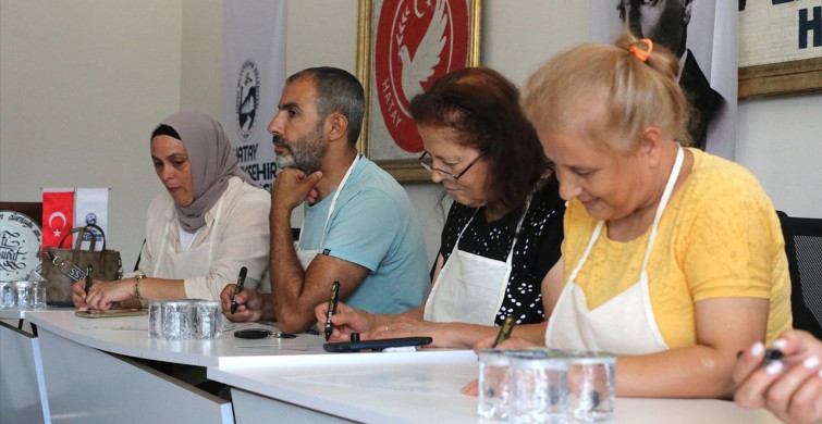 Hatay'da Afetzede Sanatçılardan El Sanatları Eğitimi