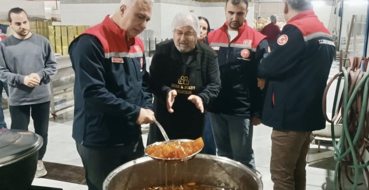 Hatay'da Coğrafi İşaretli Kabak Tatlısı Denetlendi