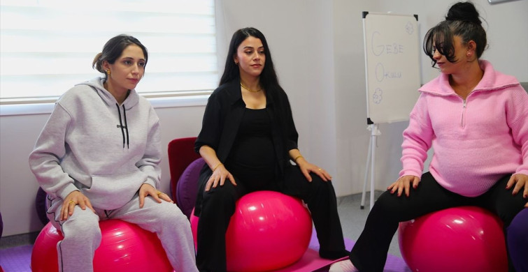 Hatay'da Gebe Okulu ile Doğum Kaygıları Azalıyor