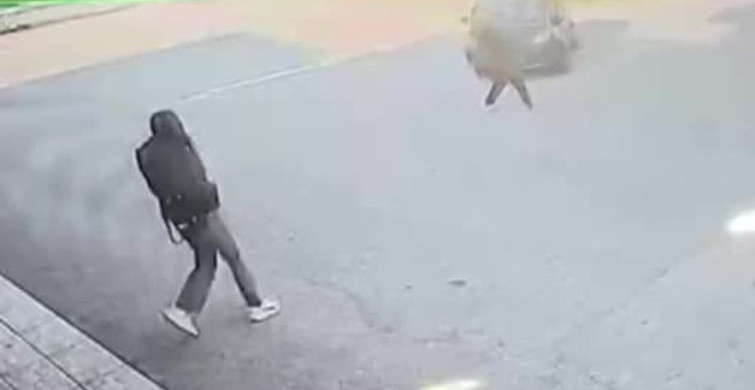 Hatay'da Kadına Otomobil Çarpması: Kaza Anı Kameralarda