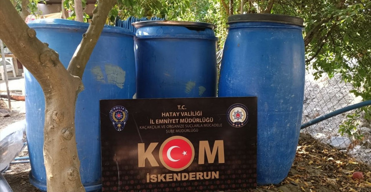 Hatay'da Sahte İçki ve Kaçak Sigara Operasyonu: 4 Gözaltı