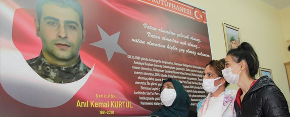 Hatay'da Şehit Polisin Adı Verildiği Kütüphane İle Yaşatılacak