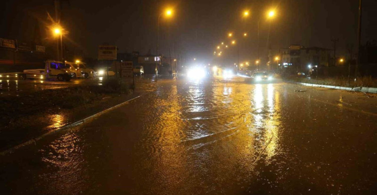 Hatay'da Şiddetli Yağış Sonrası Sel Olayı