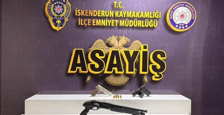 Hatay'da Silahlı Kavga: 5 Zanlı Tutuklandı