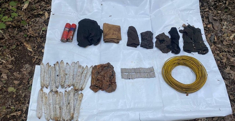 Hatay'da Terör Örgütü PKK/KCK'ya Ait Malzemeler Ele Geçirildi