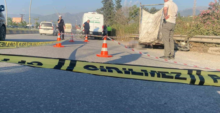 Hatay'da Tırla Çarpışan Motosiklet Sürücüsü Hayatını Kaybetti