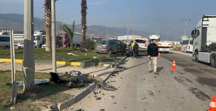 Hatay'da Trafik Kazası: 5 Yaralı