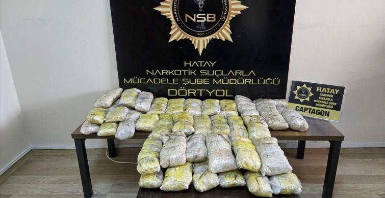 Hatay'da Uyuşturucu Operasyonu: 220 Bin Hap Ele Geçirildi
