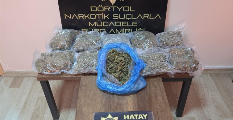 Hatay'da Uyuşturucu Operasyonu: 5 Kilo 450 Gram Ele Geçirildi