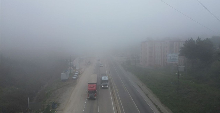 Hatay'da Yoğun Sis Etkisi: Görüş Mesafesi 20 Metreye Düştü