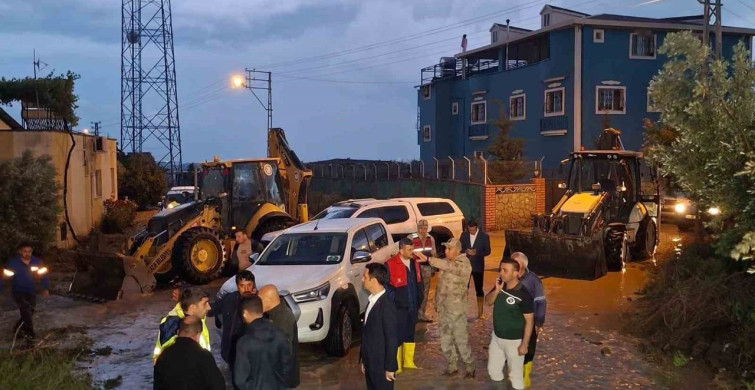 Hatay'da Yoğun Yağışlara Anında Müdahale