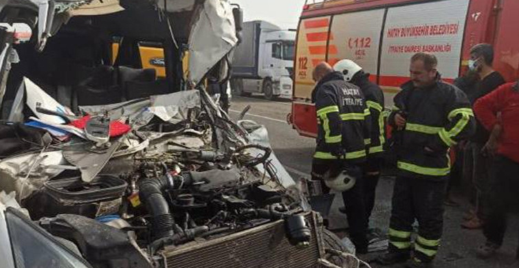 Hatay'da Zincirleme Kaza: 5 Yaralı