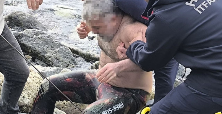 Hatay'da Zıpkınla Balık Avlayan Kişi Kendini Yaraladı