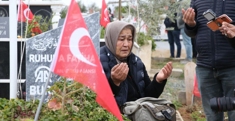 Hatay'daki Mezarda Anma Töreni: Burak Milli