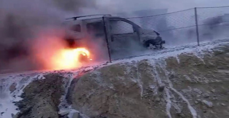 Hatay'daki Yangında 8 Araç Küle Döndü