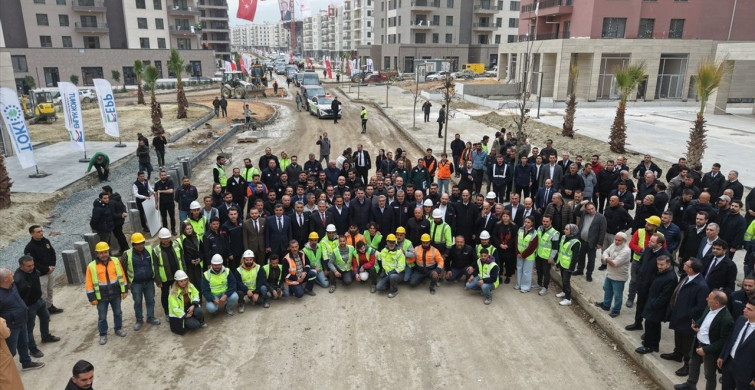 Hatay'daki Yüzyılın Konut Projesi Hız Kesmeden Devam Ediyor