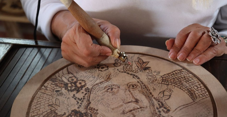 Hatay'ın Mozaik Zenginliği Ahşaba İşleniyor