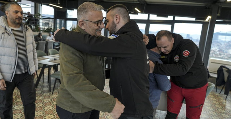 Hataylı Depremzede ve Boşnak Kurtarma Ekibi Buluştu