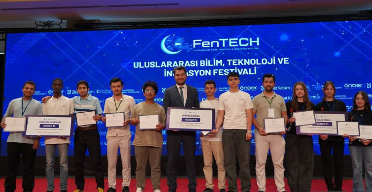Hatipzade Veli Başer bilim ve teknoloji lisesi fen tech 2026 festivalinde başarı elde etti