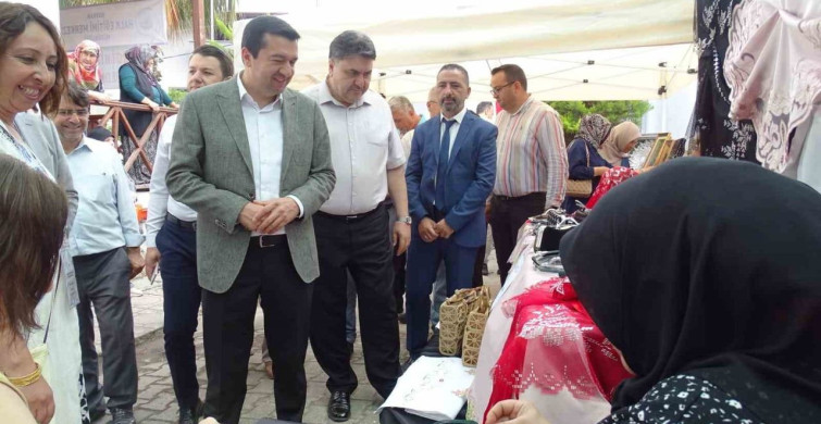 Havran Halk Eğitimi Merkezi Yıl Sonu Sergisi Açıldı
