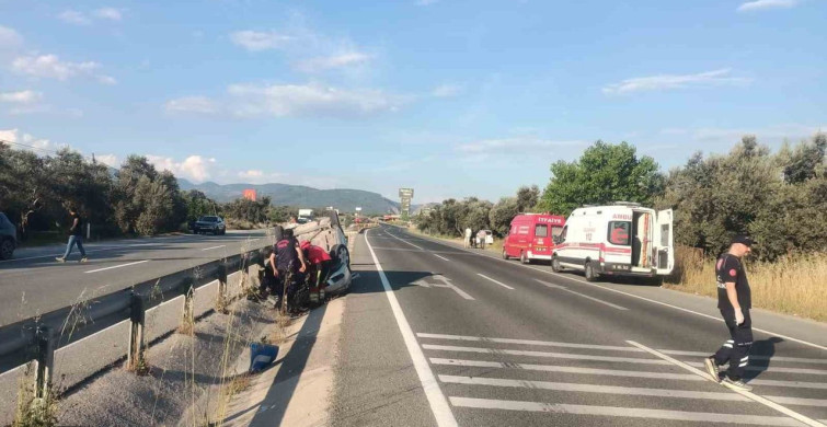 Havran'da Trafik Kazası: 2 Yaralı