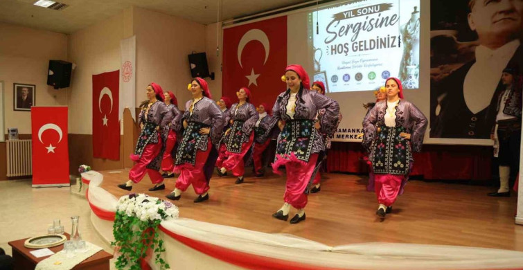 Hayat Boyu Öğrenme Haftası Yılsonu Sergisi Açıldı