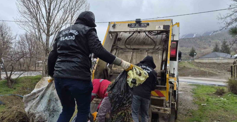 Hazar Gölü'nde Temizlik Seferberliği: 10 Ton Çöp Toplandı
