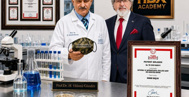 HBX Academy, Yenilikçi Antiviral ve Antibakteriyel Maske Patenti Aldı