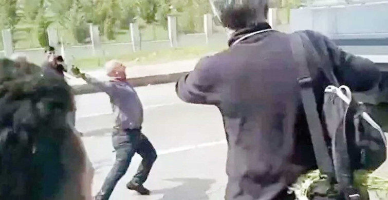 HDP Milletvekili Alican Önlü polise taşla saldırdı