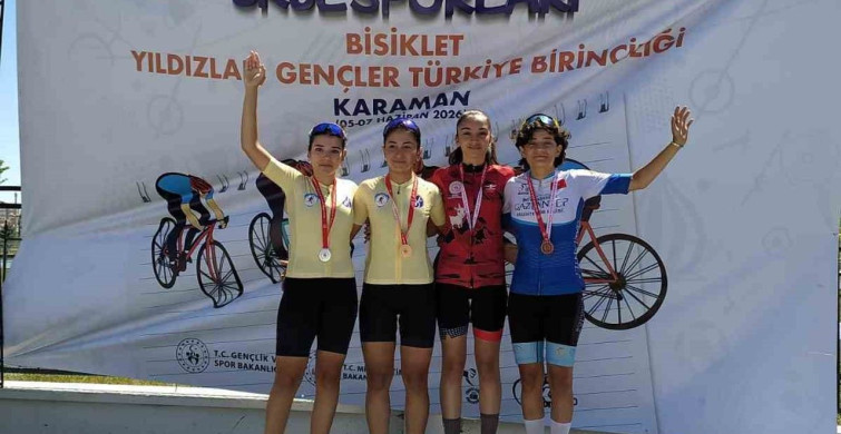 Hena Gümüş'ten Bisiklet Başarısı