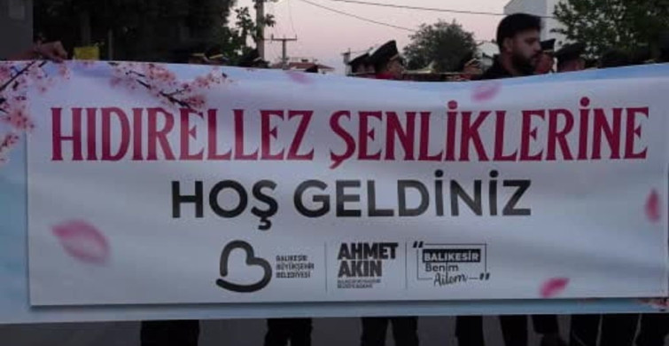 Hıdırellez Şenliği Coşkusu Balıkesir'de Yaşandı