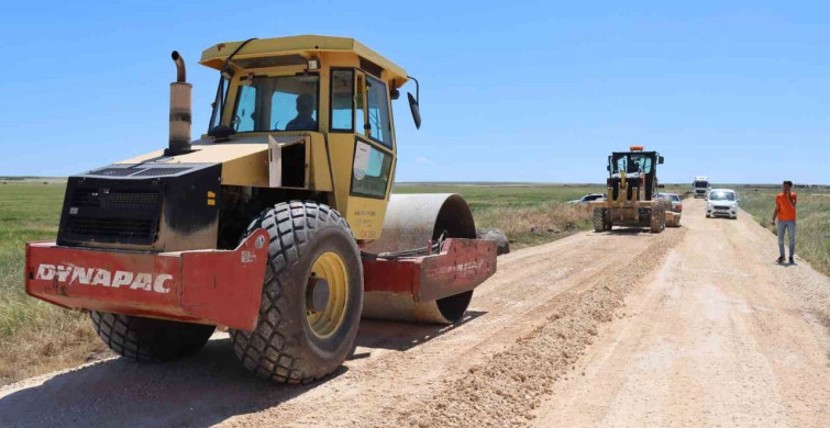 Hilvan Kırsalında Yol İyileştirme Çalışmaları Başladı