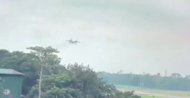 Hindistan'da An-32 uçak kazasına ait yeni görüntüler ortaya çıktı