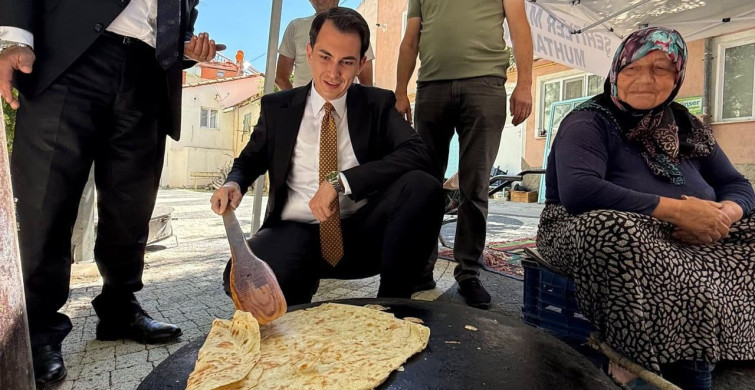 Hisarcık Şehitler Mahallesi’nde gözleme ve aşure ikramı düzenlendi