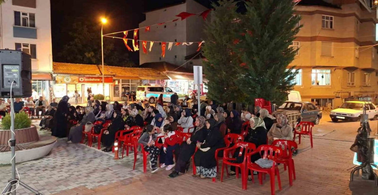 Hisarcık’ta 15 Temmuz demokrasi ve milli birlik günü programı düzenlendi