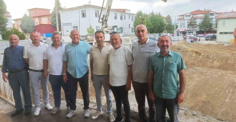 Hisarcık’ta halk ekmek fabrikası inşaatı başladı
