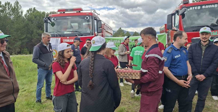 Hisarcık'ta Orman Yangınlarına Karşı Farkındalık Etkinliği